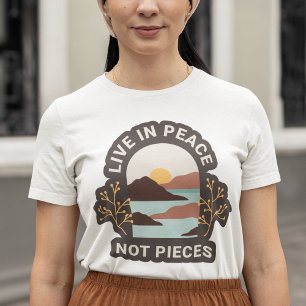 Lev i fred, inte Delar återköpsrätt T Shirt