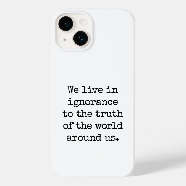 Lev i Ignorance iphone case (Baksida)