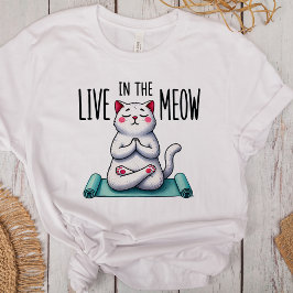 "Lev i Meow" Funny Cat Lovers T Shirt