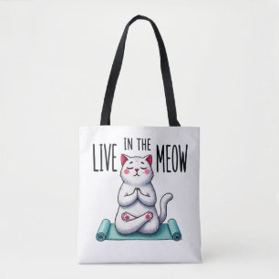 "Lev i Meow" Lovers. Tygkasse