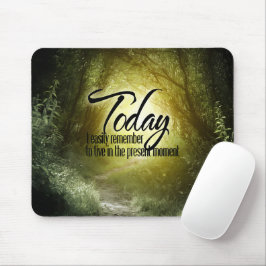 "Lev i nuet" Motiveringsbekräftelse Musmatta