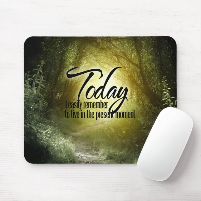 "Lev i nuet" Motiveringsbekräftelse Musmatta (Med mus)