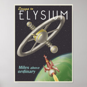 Lev i Space Station Poster