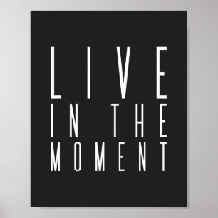 Lev just nu Inspirationsoffert Poster