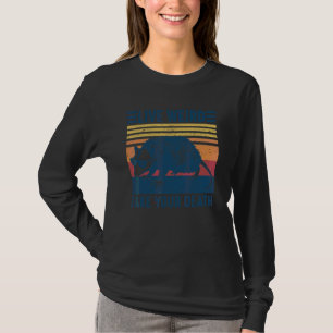 Lev Konstig Förfalska Din Död Cool Grafisk Fantast T Shirt