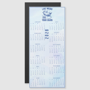 Lev Konstigt Ljug Om Din Död 2026 BlåKalender