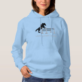 Lev! Laugh! Hoppa! Jumper av häst T Shirt