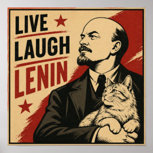 Lev Le Lenin Poster