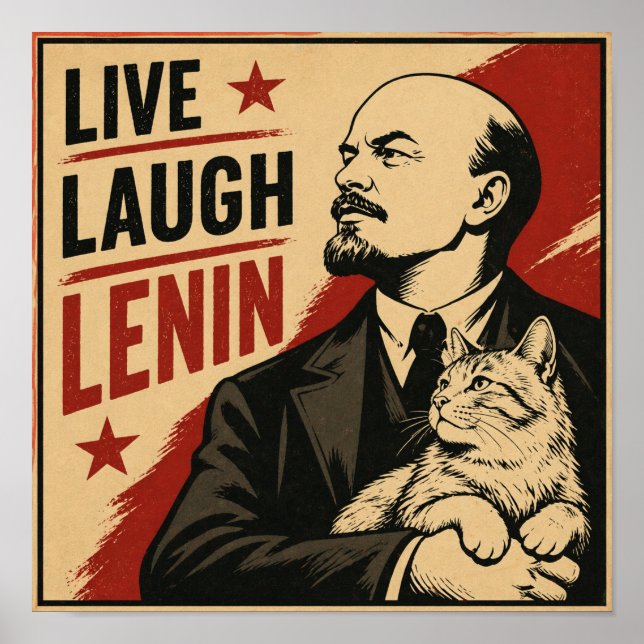 Lev Le Lenin Poster (Framsidan)