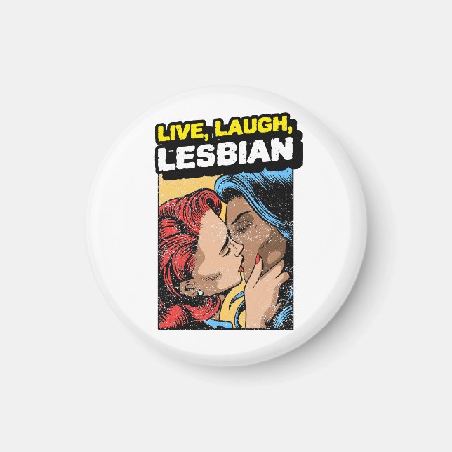Lev Le Lesbisk Magnet (Framsidan)