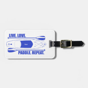 Lev Liv Paddle Upprepa Bagagebricka