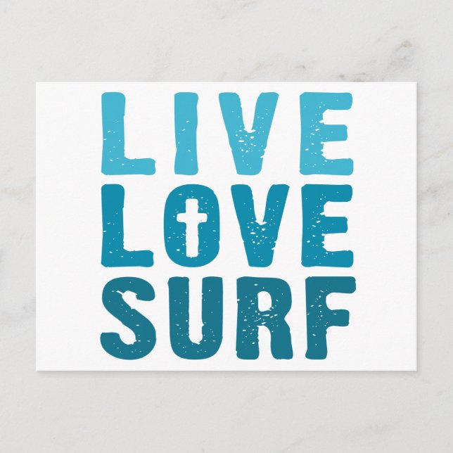 lev-liv-surf vykort (Framsida)