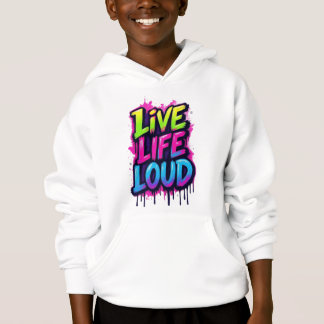 Lev livet högt t shirt