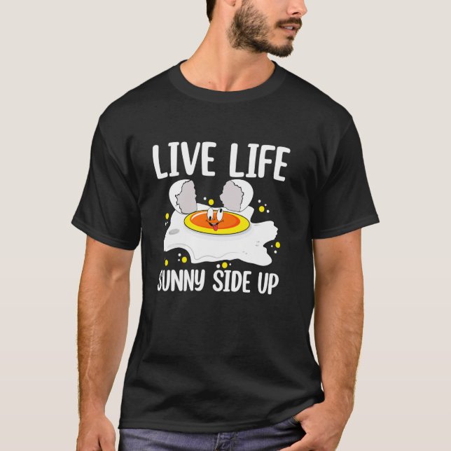 Lev livet med solsken t shirt (Framsida)