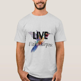 Lev med mening | Inspirerande motivation T Shirt