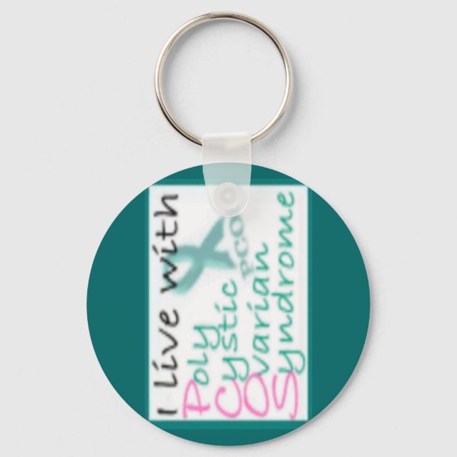 Lev med PCOS Nyckelring (Framsida)