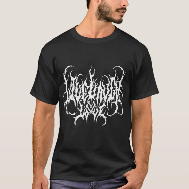 Lev, Skratta, Älska T Shirt (Framsida)