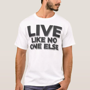 Lev som ingen annan Dave Ramsey citat T Shirt