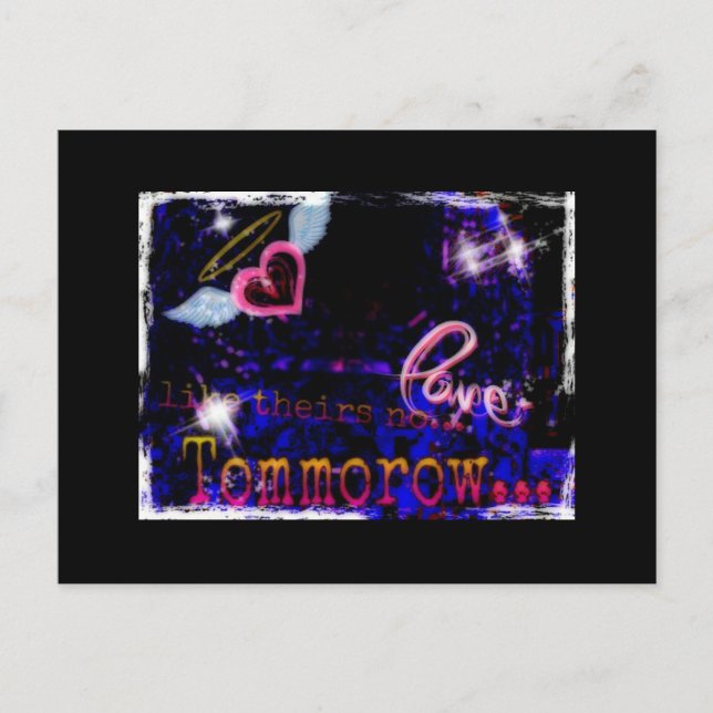 Lev som... Vykort (Framsida)