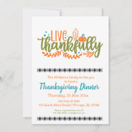 Lev tack inbjudningar