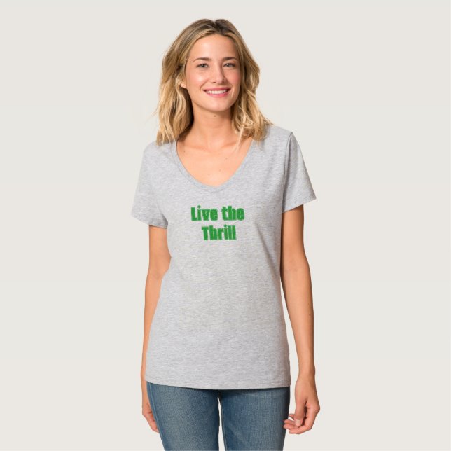 Lev Thrill T-Shirt (Hel framsida)