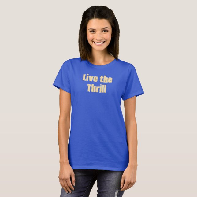 Lev Thrill T-Shirt (Hel framsida)