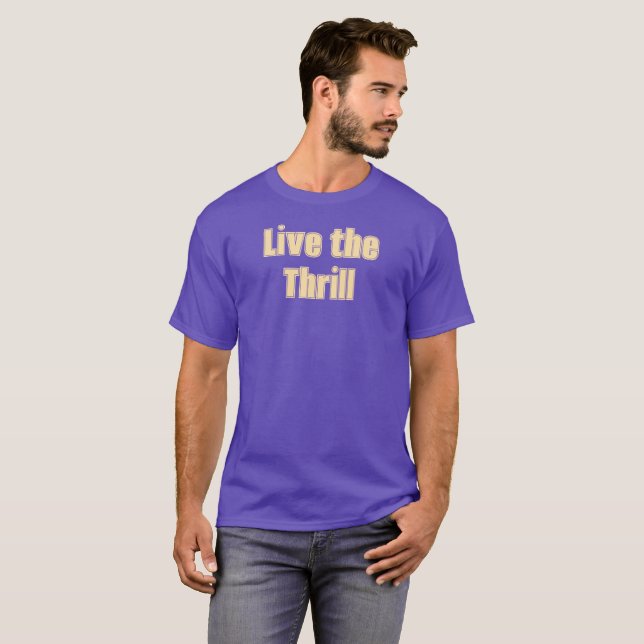 Lev Thrill T-Shirt (Hel framsida)