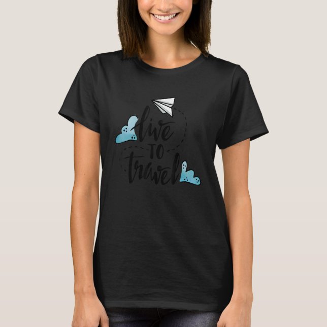 Lev till reseoffert t shirt (Framsida)