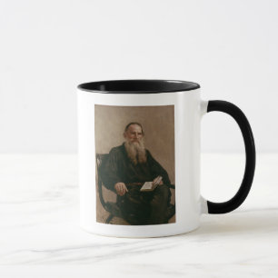 Lev Tolstoy 1887 Mugg