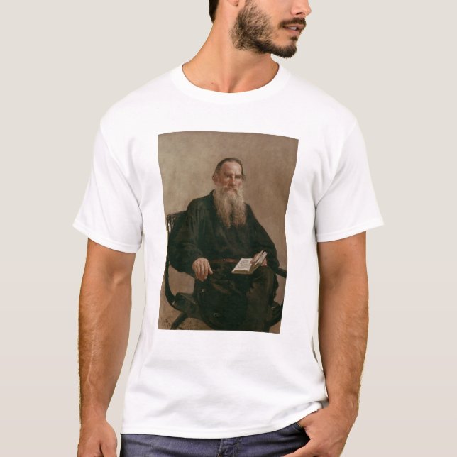 Lev Tolstoy 1887 T Shirt (Framsida)