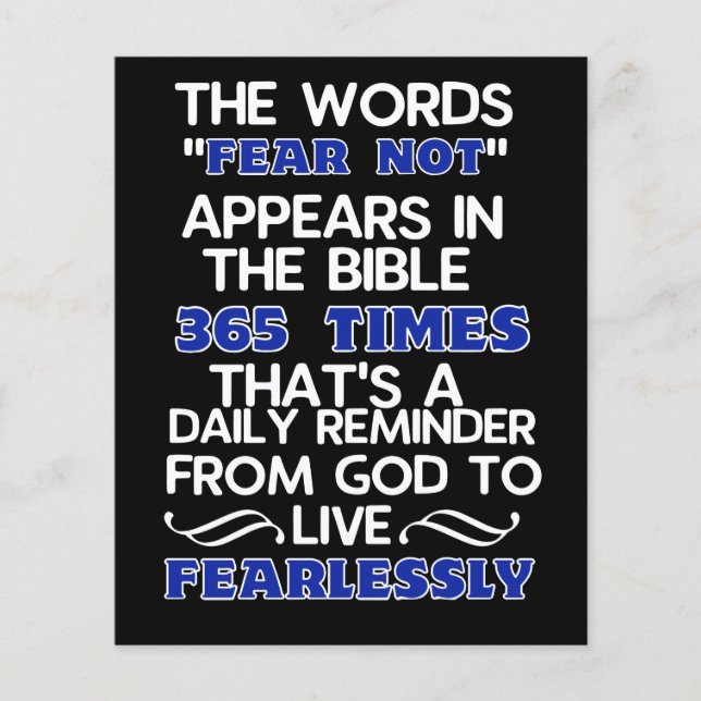 Lev utan rädsla (Framsida)