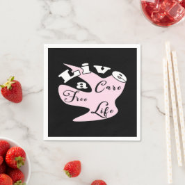 Lev vårdfria livskabiner pappersservett