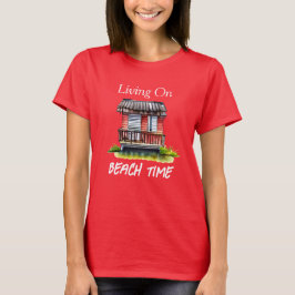 Lev vid klocktid t shirt