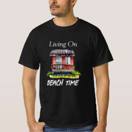 Lev vid klocktid t shirt