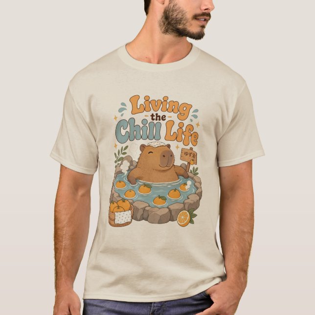 Leva det lugna livet t shirt (Framsida)