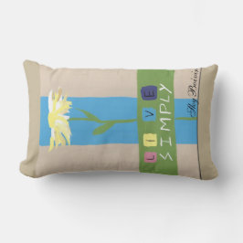 leva enkelt lumbarkudde