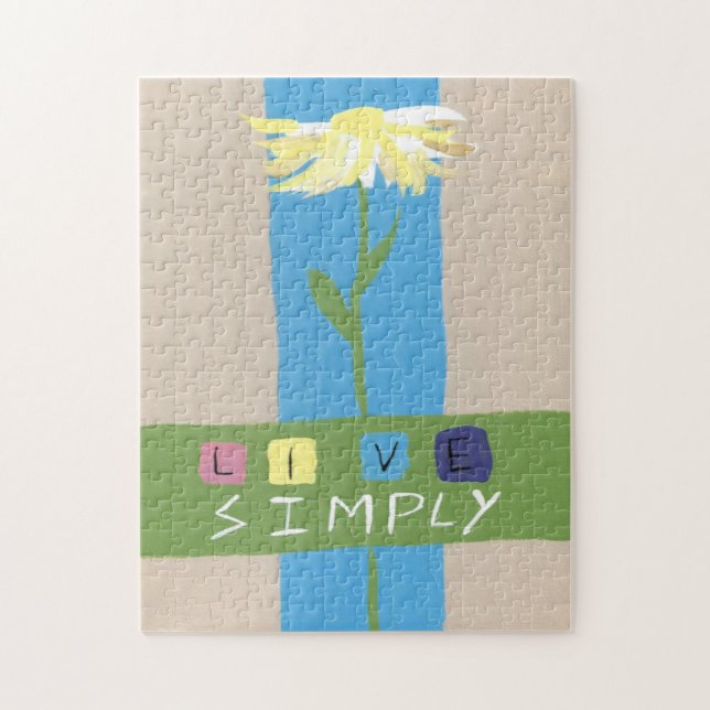 leva enkelt pussel (Vertikal)