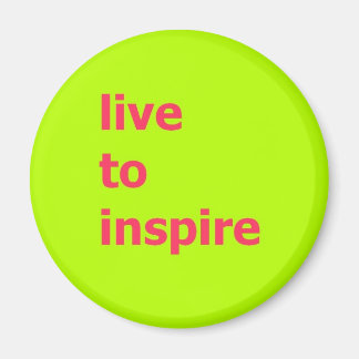 leva för att inspirera magnet