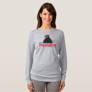 Leva för att köra (Motorcykel) Dam långärmad T Shirt