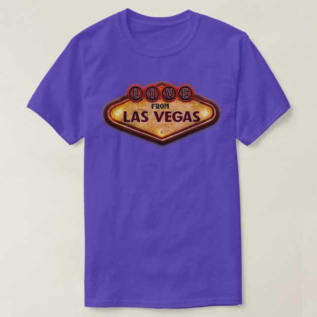 leva från vegas t shirt (Design framsida)