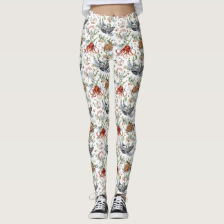 Leva livet i full blomning leggings