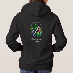 Leva med bipolär sjukdom Trivas med mod T Shirt