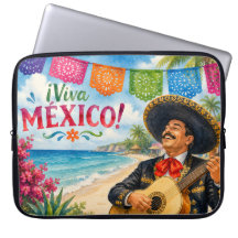 Leva Mexiko Mariachi gitarr strand souvenir
