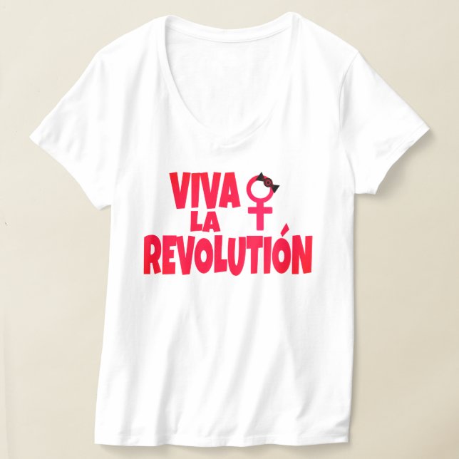 Leva revolutionen t shirt (Laydown)