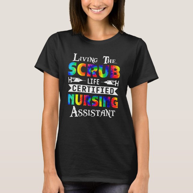 Leva sjuksköterskan med ansvar för Auktoriserad av T Shirt (Framsida)