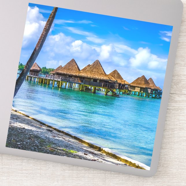 Leva vid vatten klistermärken (Detalj)