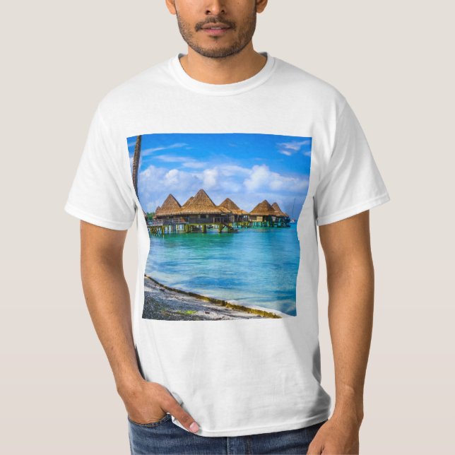 Leva vid vatten t shirt (Framsida)