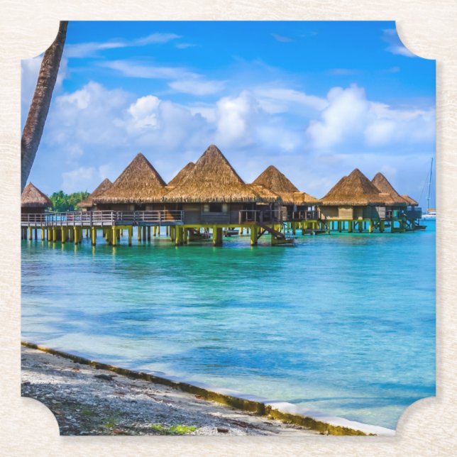 Leva vid vatten underlägg papper (Framsida)