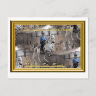 Levade med förarvykort vykort