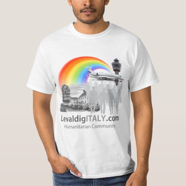 Levaldig ITALIEN - T-Shirt - Killar (Framsida)